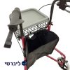 ⁦רולטור 3 גלגלים עם תיק וסלסלה⁩ – תמונה ⁦3⁩