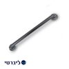 ⁦ידית נירוסטה בציפוי ABS לבן/ שחור יוקרתי 60cm⁩ – תמונה ⁦2⁩