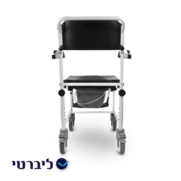 ⁦כסא רחצה ושירותים להנעה על ידי מלווה⁩ – תמונה ⁦2⁩