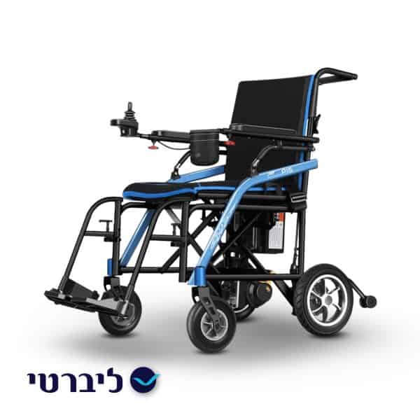 כיסא גלגלים חשמלי ממונע מתקפל לרכב ושוקל רק 15 ק"ג