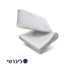 מארז כרית שינה אורטופדית במילוי ויסקו צורה גלית ושטוחה כיסוי Cool Max