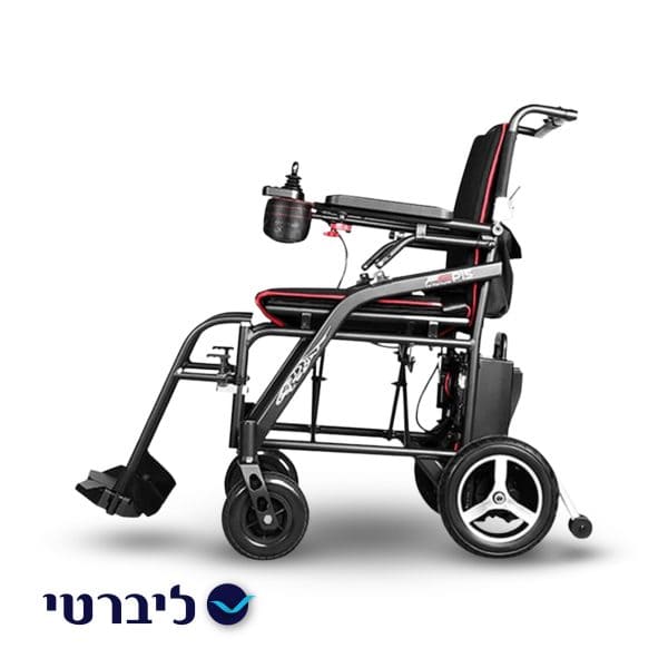 ⁦כיסא גלגלים חשמלי ממונע מתקפל לרכב ושוקל רק 15 ק"ג⁩ – תמונה ⁦3⁩