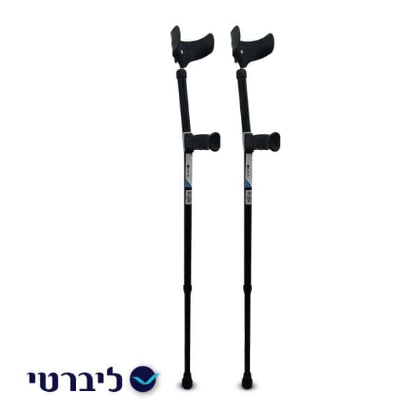 ⁦קביים קנדיות סטנדרטי צבע שחור⁩ – תמונה ⁦2⁩